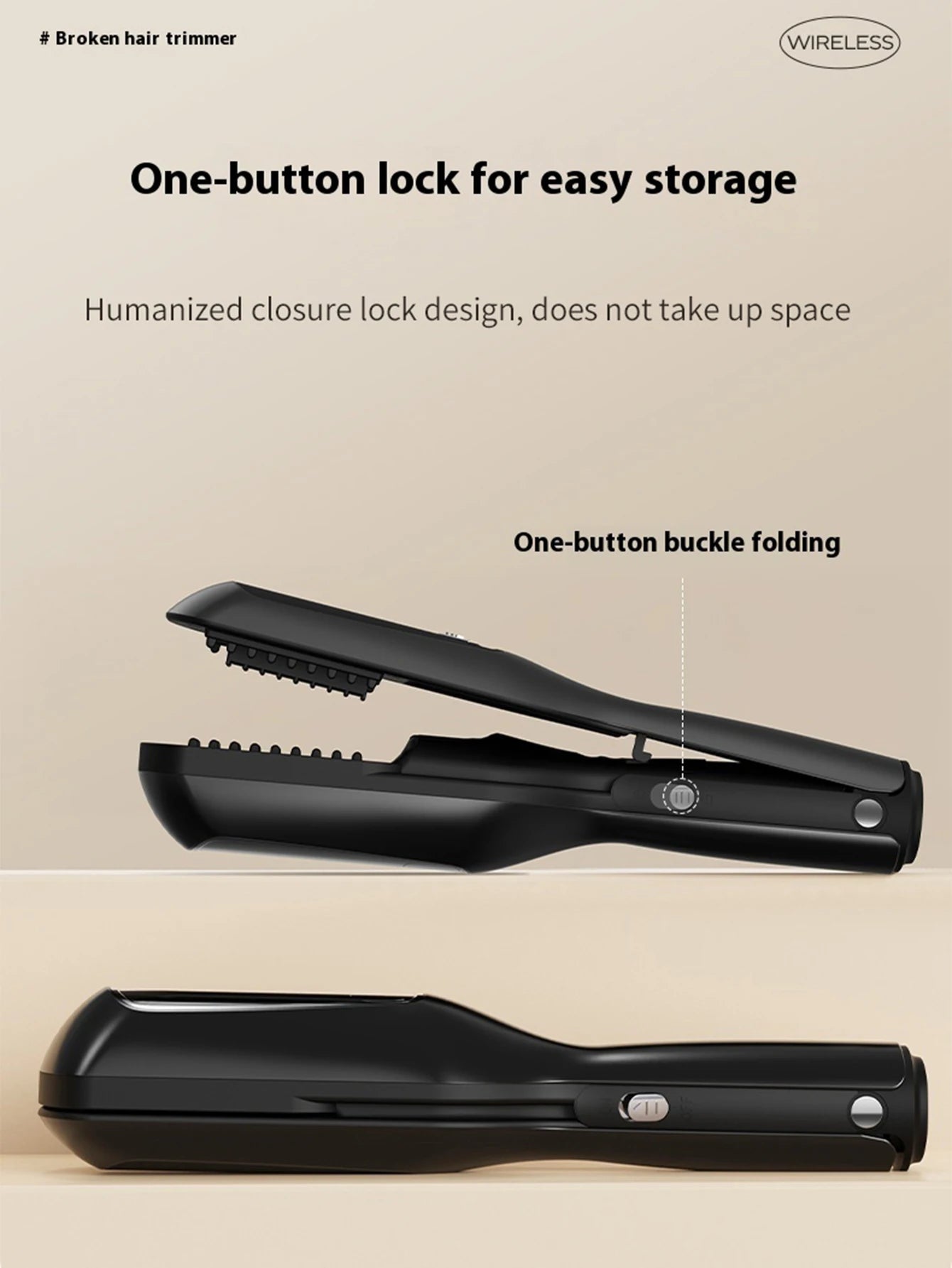 Cordless Automatic Hair Trimmer