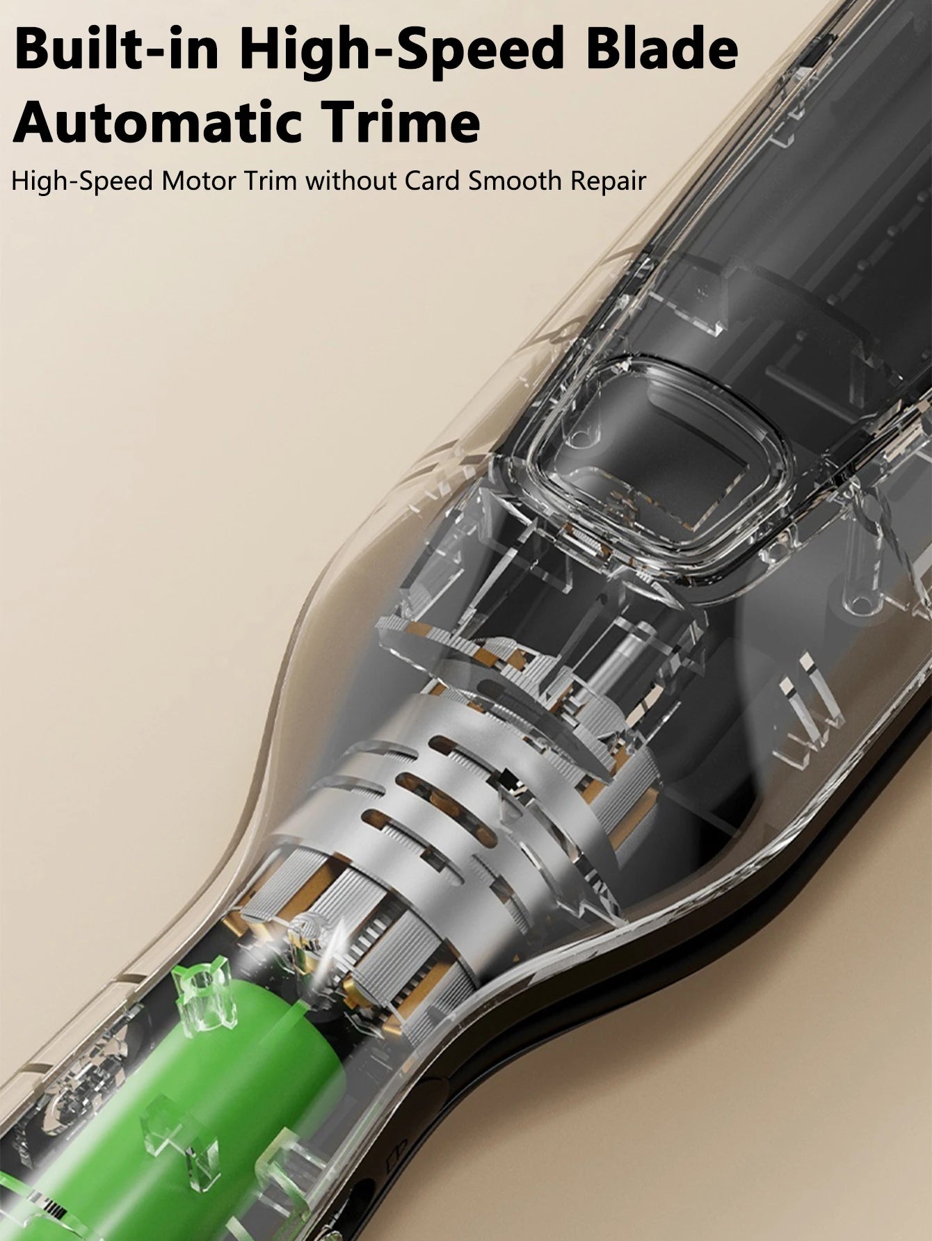 Cordless Automatic Hair Trimmer