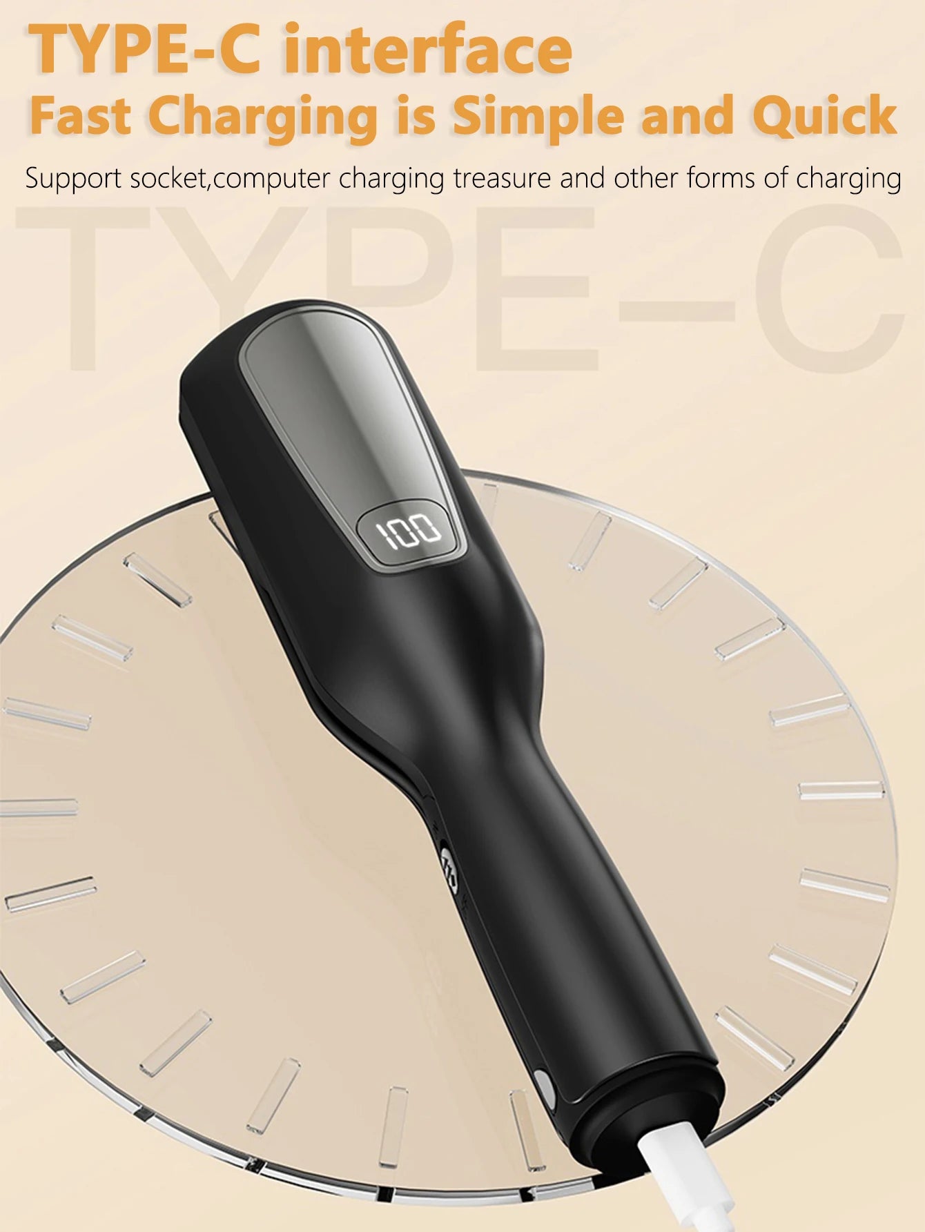 Cordless Automatic Hair Trimmer