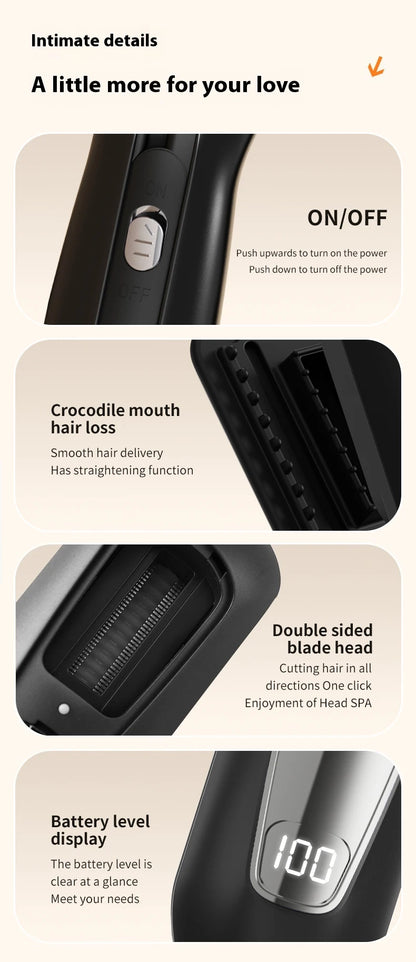 Cordless Automatic Hair Trimmer